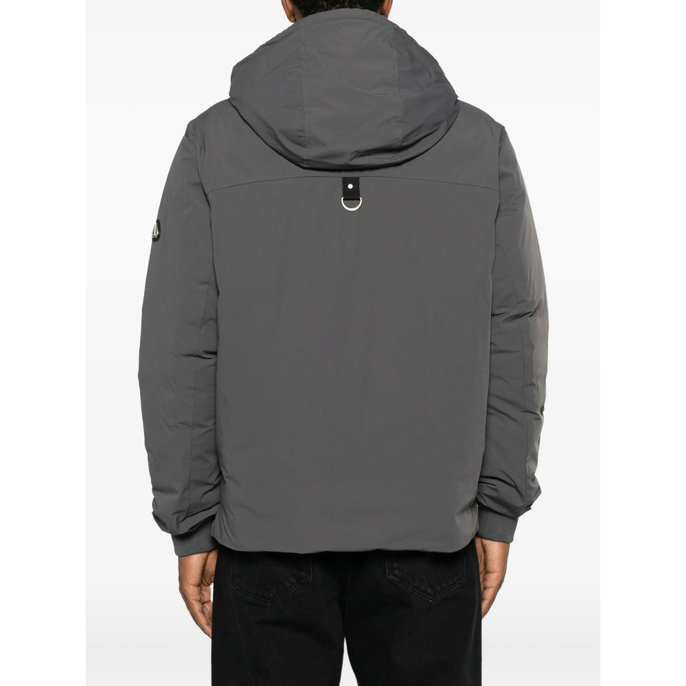 Moose Knuckles Grey Jackets - Hooded Jackets Men MOOSE KNUCKLES