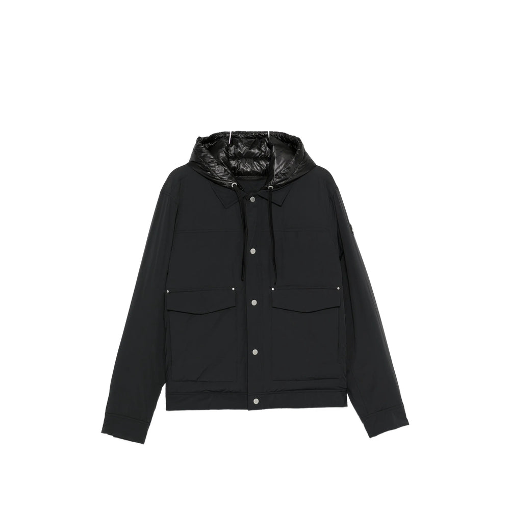 Moose Knuckles Black Jackets - Hooded Jackets Men MOOSE KNUCKLES