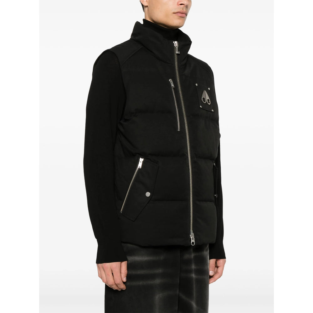 Moose Knuckles Black Jackets - Waistcoats & Gilets Men MOOSE KNUCKLES
