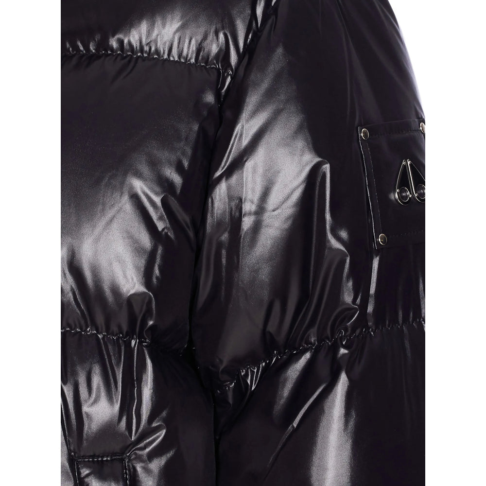 Moose Knuckles Black Jackets - Puffer Jackets Women MOOSE KNUCKLES
