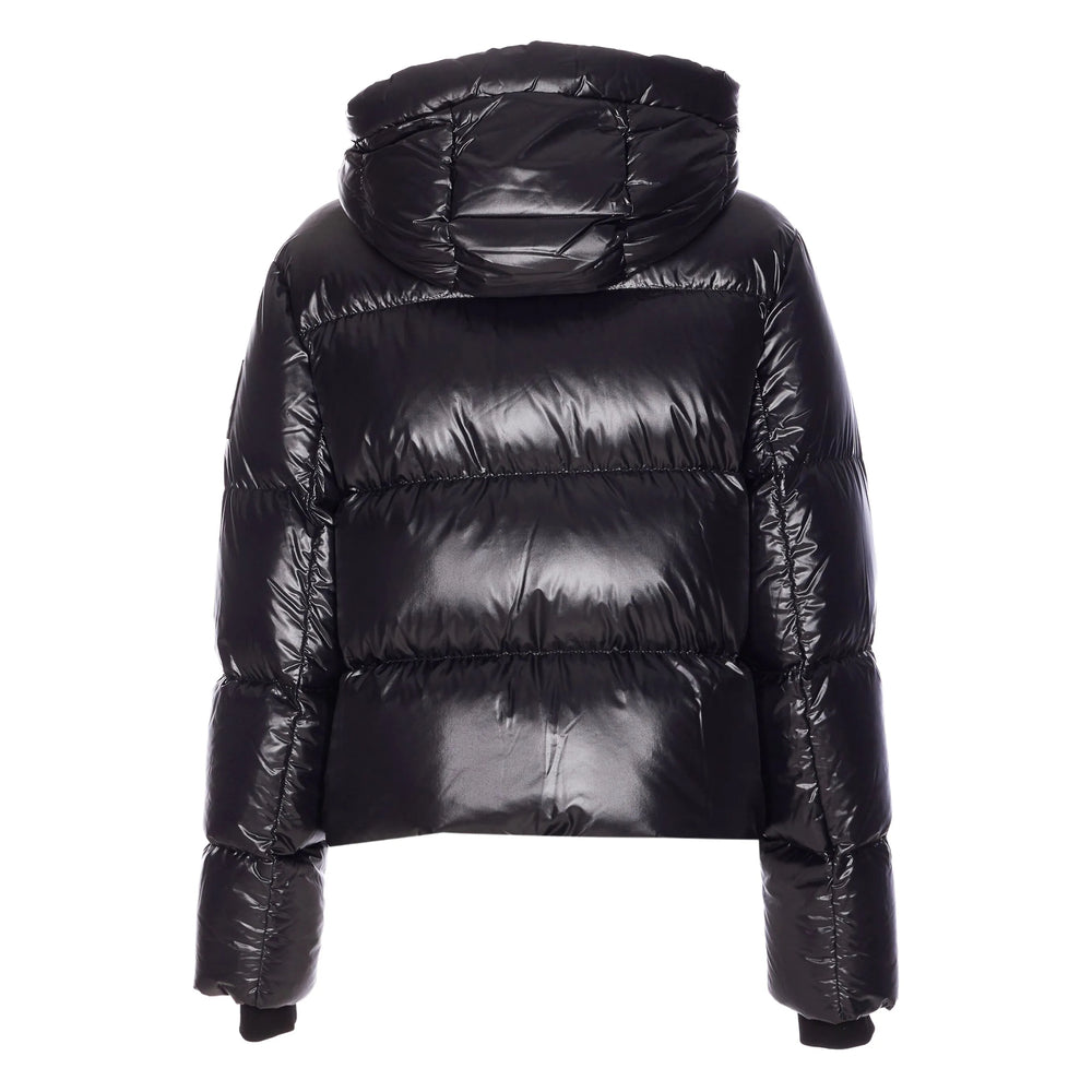 Moose Knuckles Black Jackets - Puffer Jackets Women MOOSE KNUCKLES