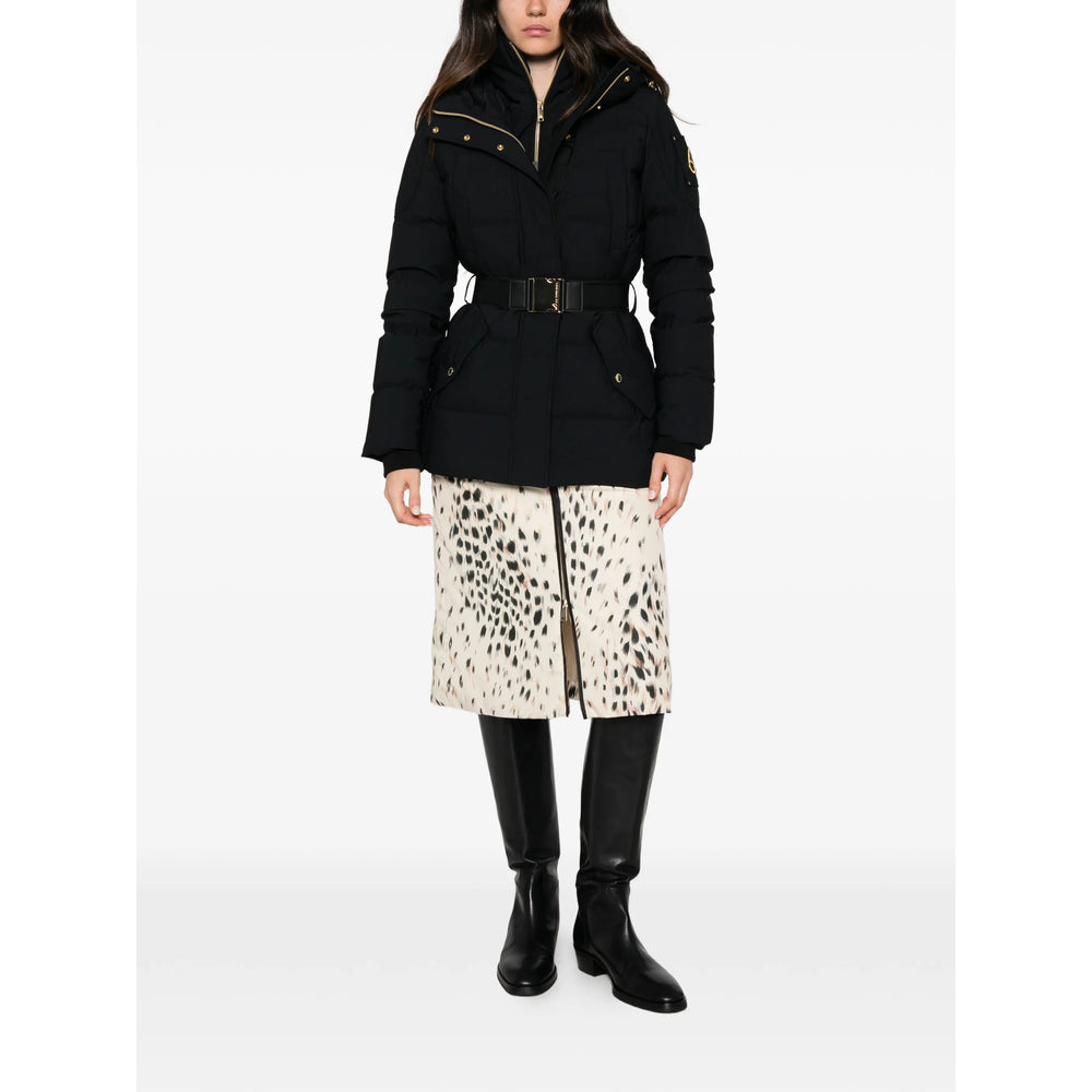 Moose Knuckles Black Jackets - Puffer Jackets Women MOOSE KNUCKLES