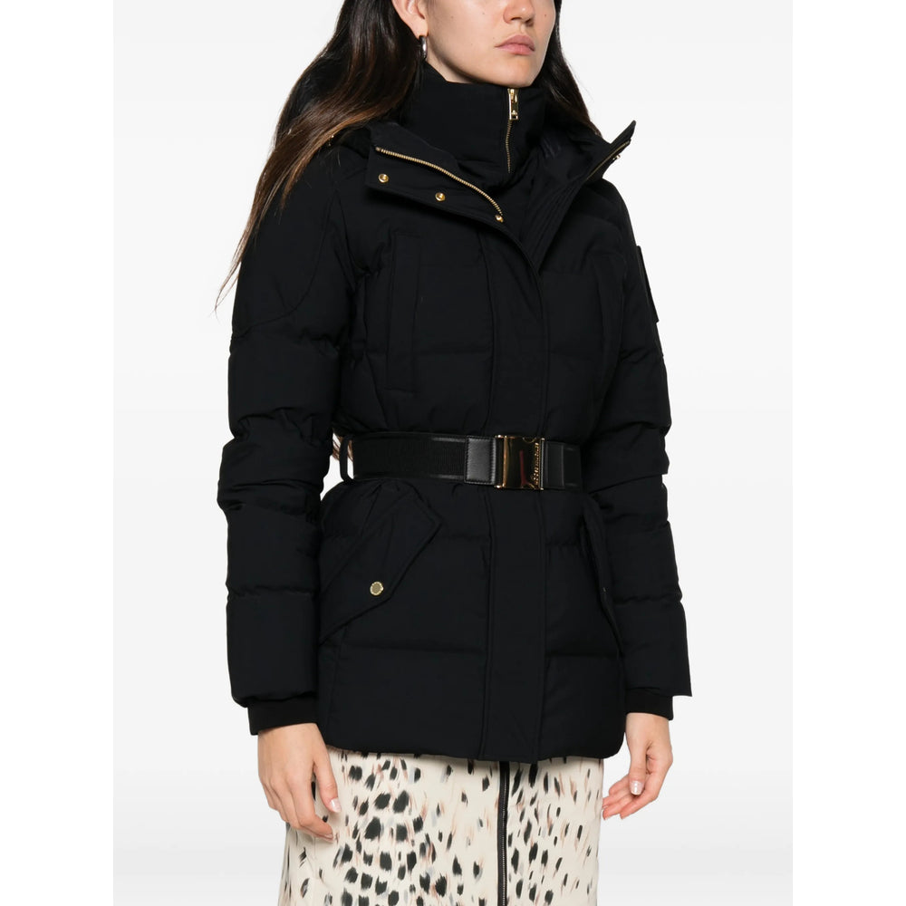 Moose Knuckles Black Jackets - Puffer Jackets Women MOOSE KNUCKLES