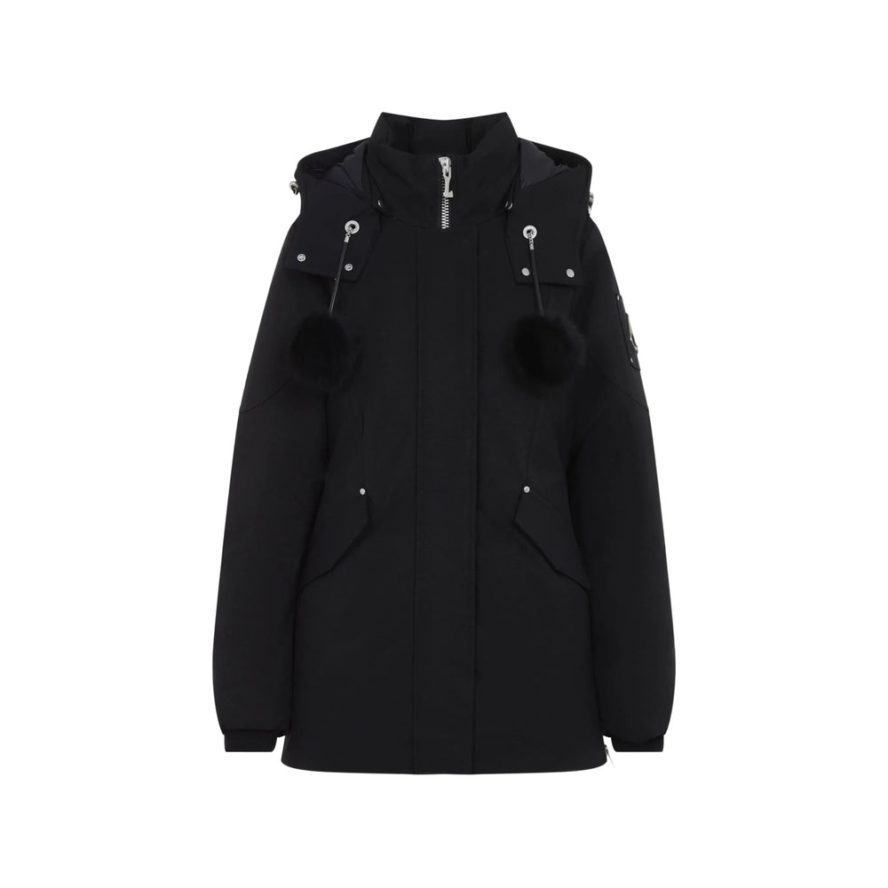 Moose Knuckles Black Jackets Women MOOSE KNUCKLES