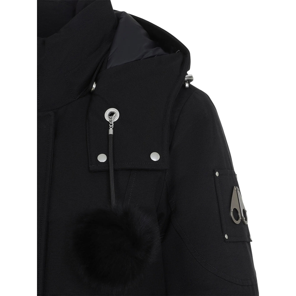Moose Knuckles Black Jackets Women MOOSE KNUCKLES