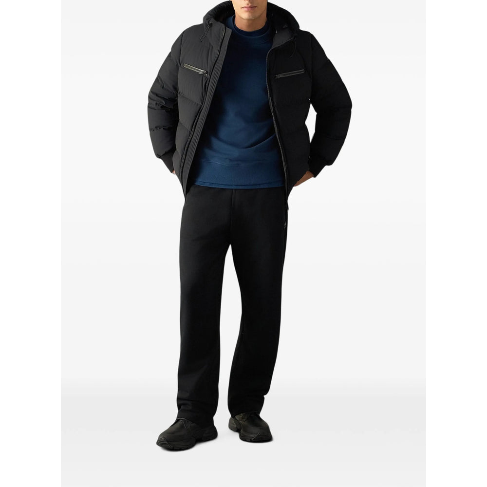 Moose Knuckles Black Jackets - Hooded Jackets Men MOOSE KNUCKLES