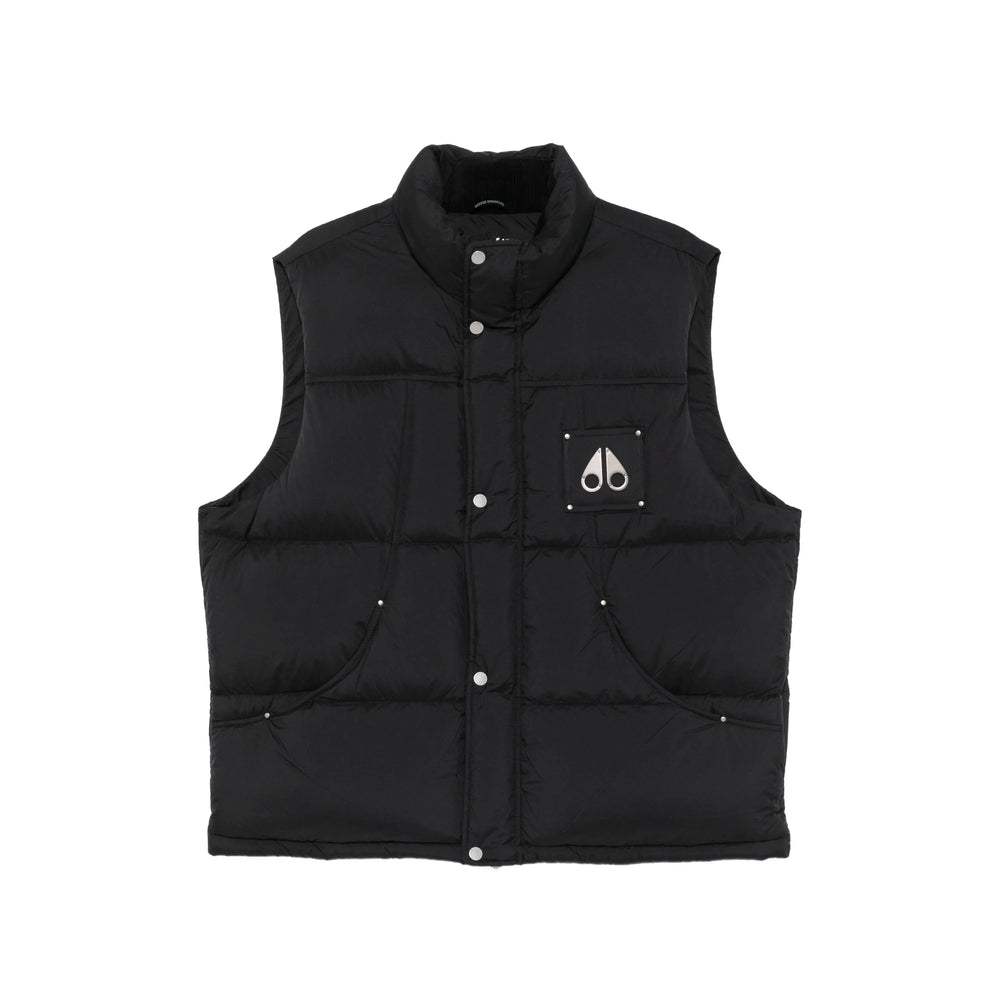 Moose Knuckles Black Jackets - Waistcoats & Gilets Men MOOSE KNUCKLES