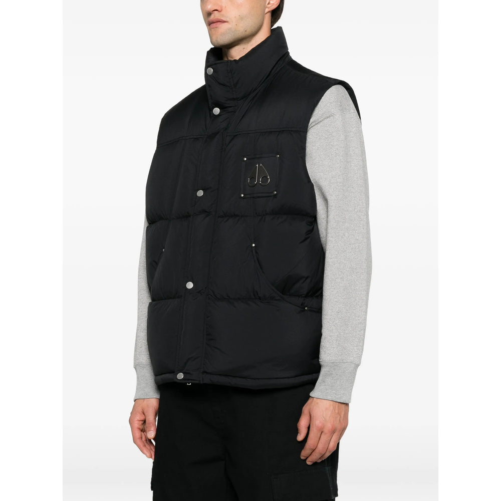 Moose Knuckles Black Jackets - Waistcoats & Gilets Men MOOSE KNUCKLES