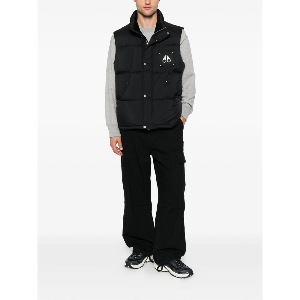 Moose Knuckles Black Jackets - Waistcoats & Gilets Men MOOSE KNUCKLES