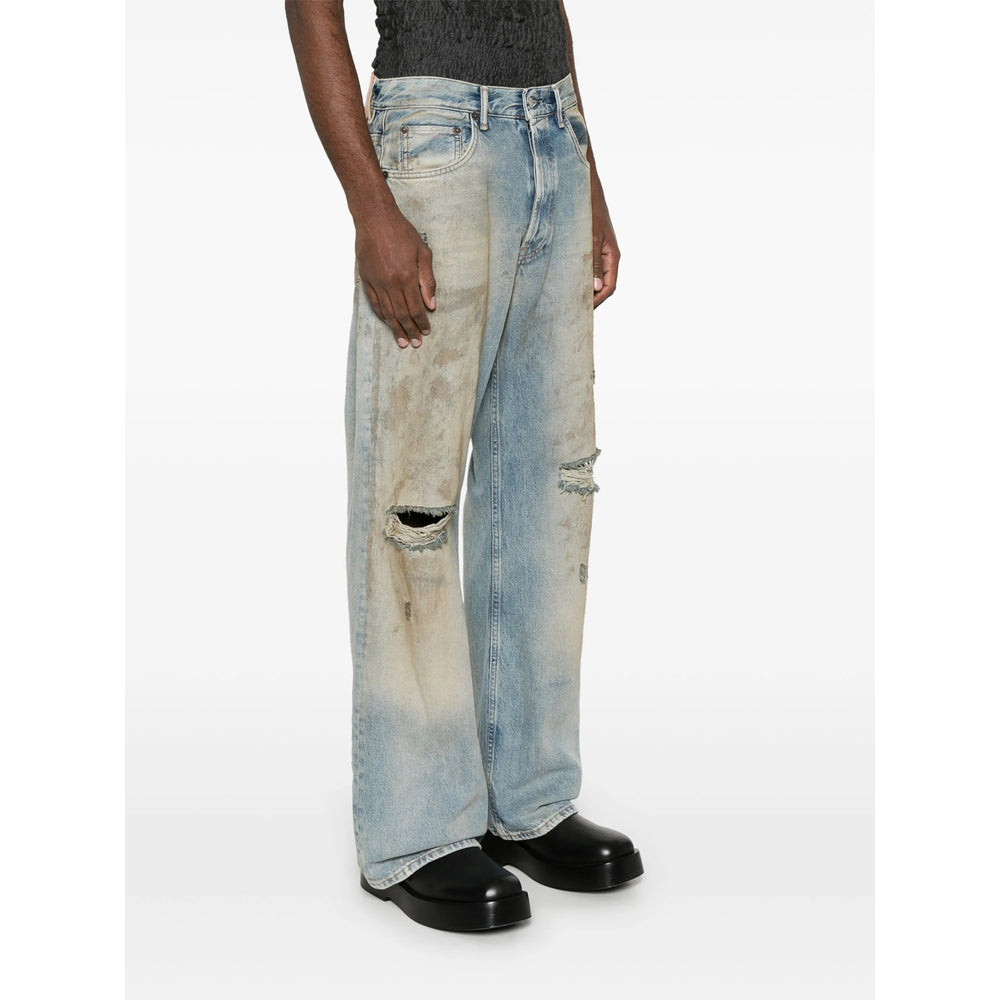 Acne Studios Blue Denim - Loose-Fit Jeans Men ACNE STUDIOS