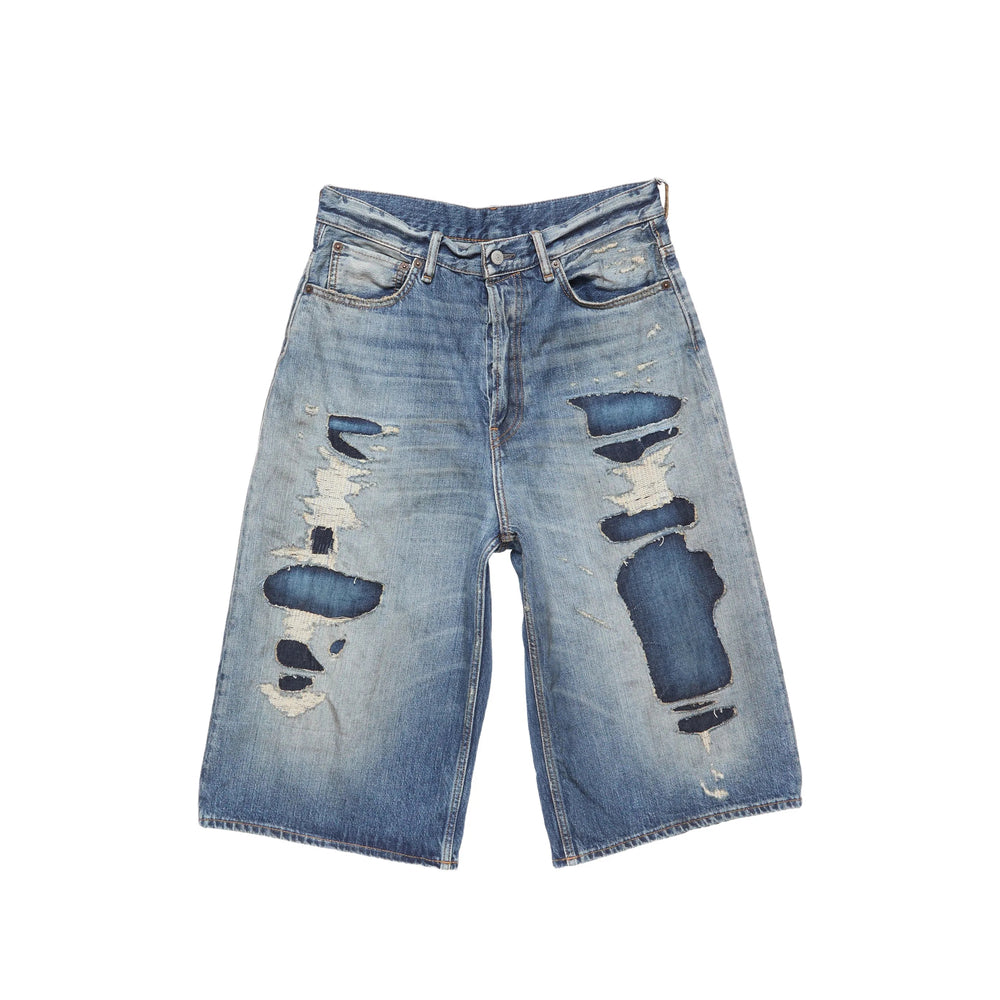 Acne Studios Blue Shorts - Denim Shorts Men ACNE STUDIOS