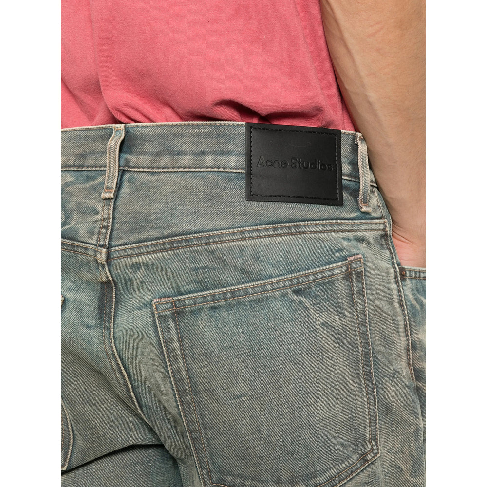 Acne Studios Blue Denim - Regular & Straight-Leg Jeans Men ACNE STUDIOS