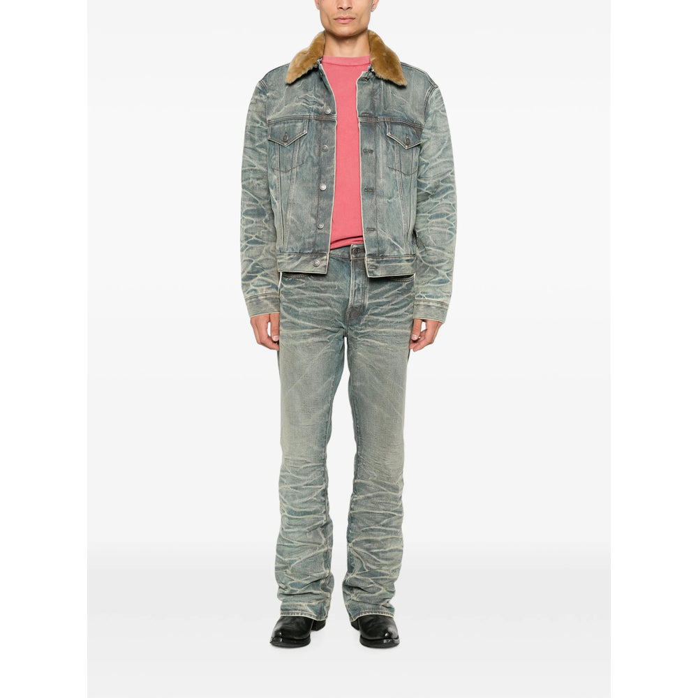 Acne Studios Blue Jackets - Denim Jackets Men ACNE STUDIOS