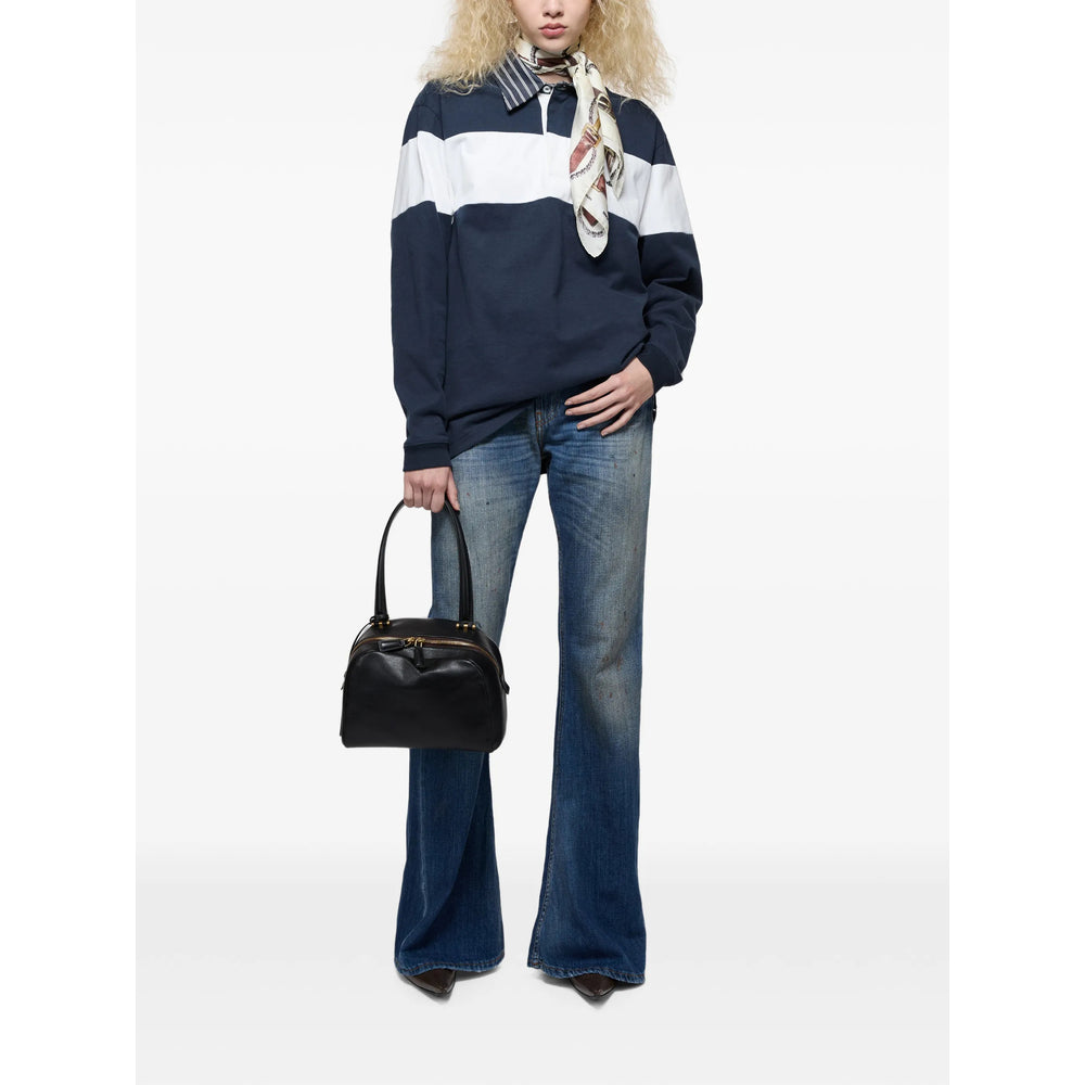Acne Studios Blue Polo Shirts Men ACNE STUDIOS