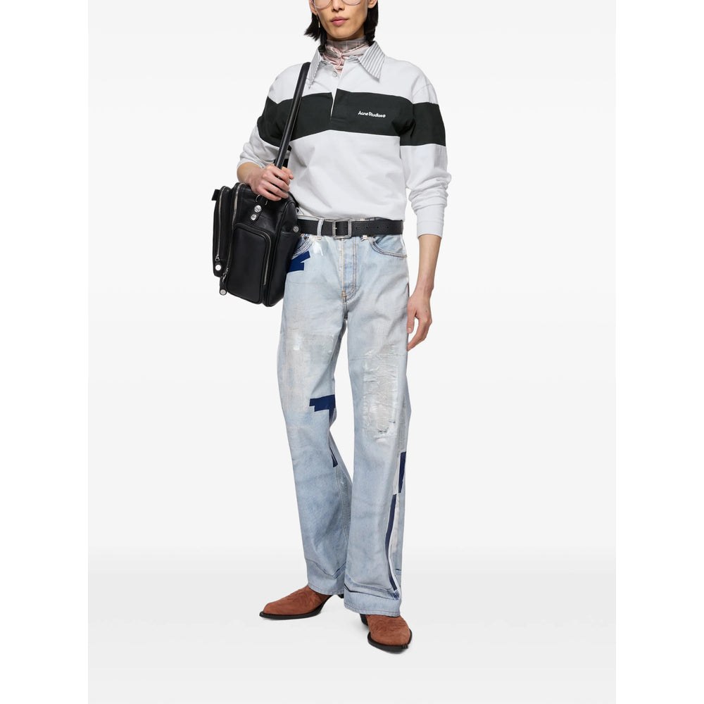 Acne Studios White Sweaters & Knitwear - Sweatshirts Men ACNE STUDIOS