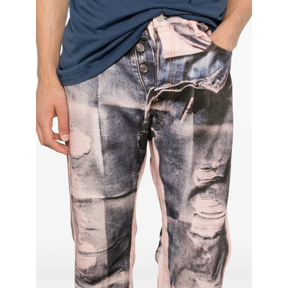 Acne Studios Blue Denim - Regular & Straight-Leg Jeans Men ACNE STUDIOS