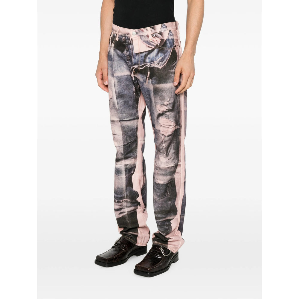 Acne Studios Blue Denim - Regular & Straight-Leg Jeans Men ACNE STUDIOS