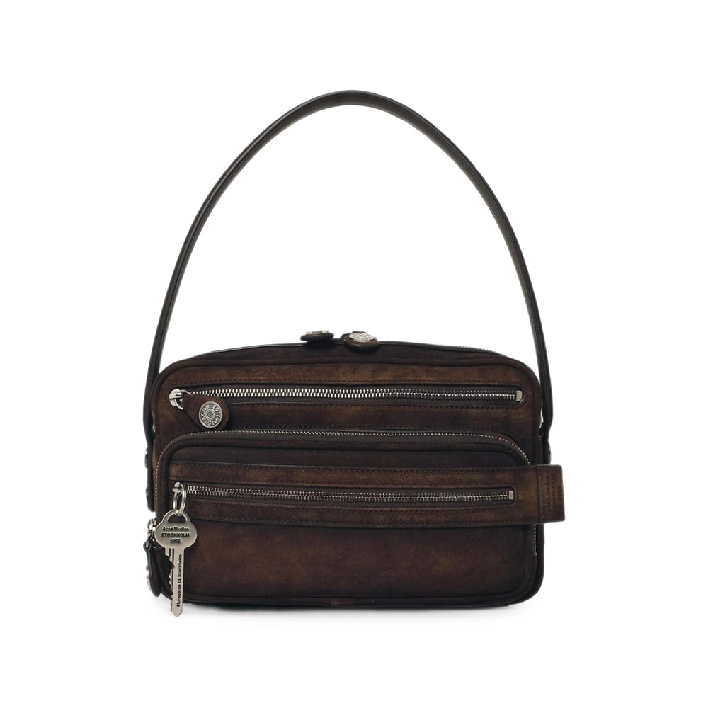 Acne Studios Brown Shoulder Bags Men ACNE STUDIOS