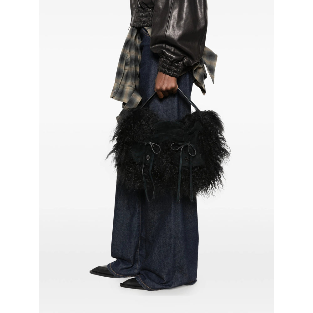 Acne Studios Black Shoulder Bags Women ACNE STUDIOS