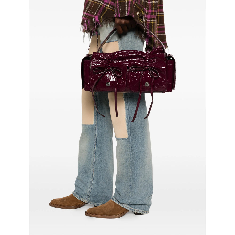 Acne Studios Purple Shoulder Bags Women ACNE STUDIOS