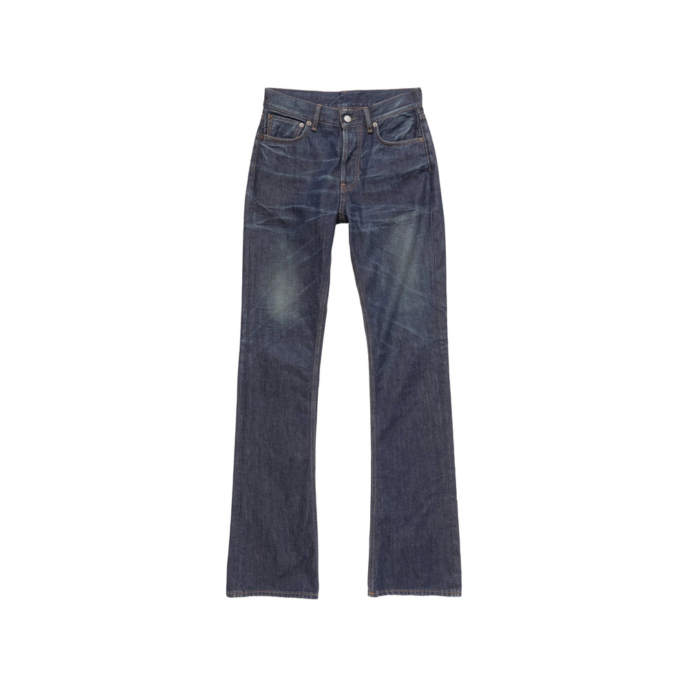 Acne Studios Blue Denim - Straight-Leg Jeans Women ACNE STUDIOS