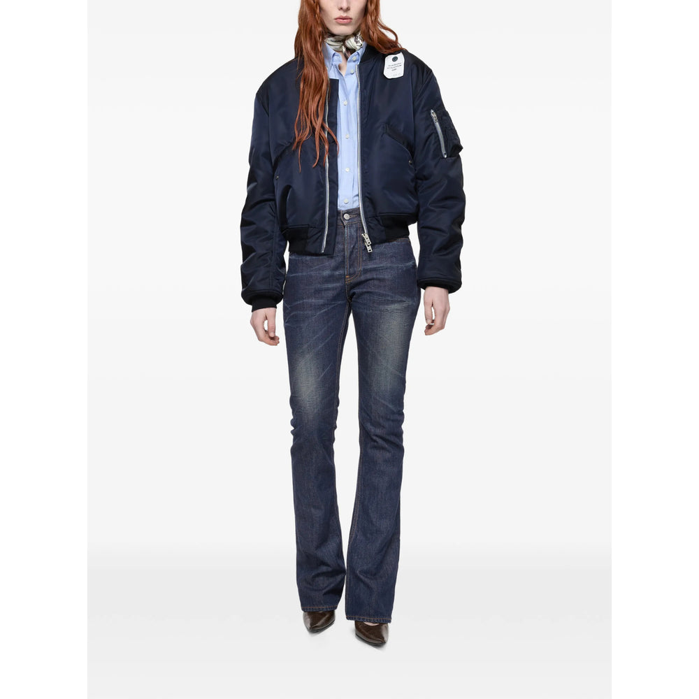 Acne Studios Blue Denim - Straight-Leg Jeans Women ACNE STUDIOS