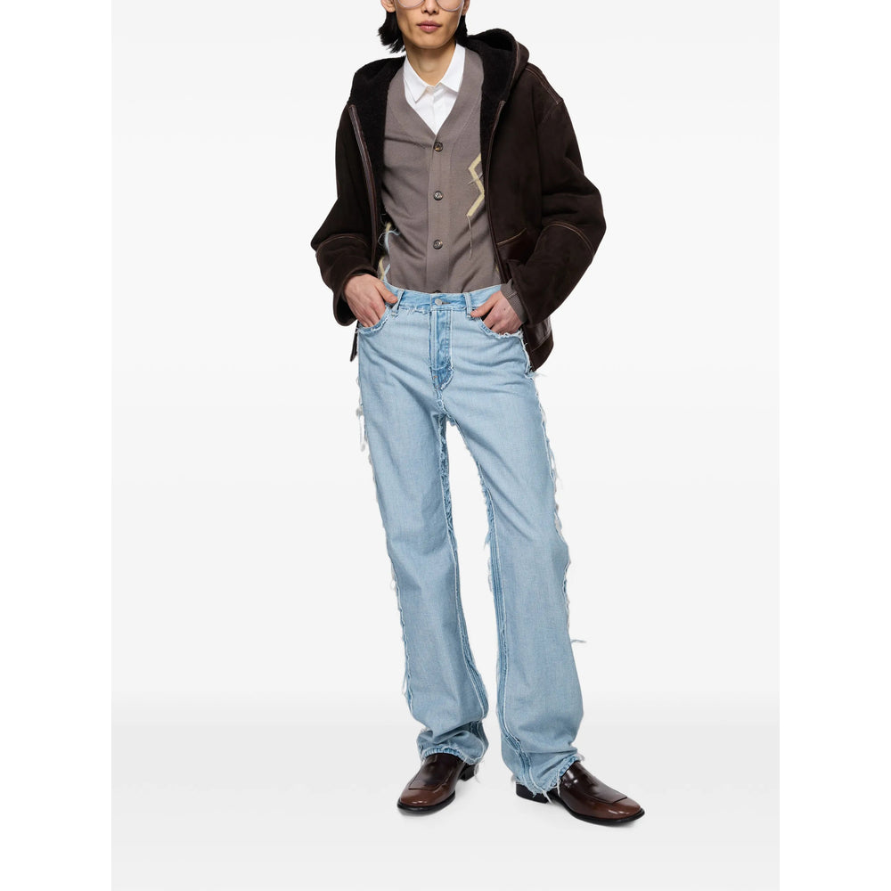 Acne Studios Blue Denim - Regular & Straight-Leg Jeans Men ACNE STUDIOS