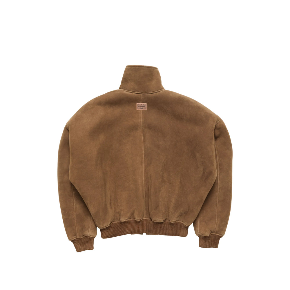 Acne Studios Brown Jackets - Leather Jackets Women ACNE STUDIOS
