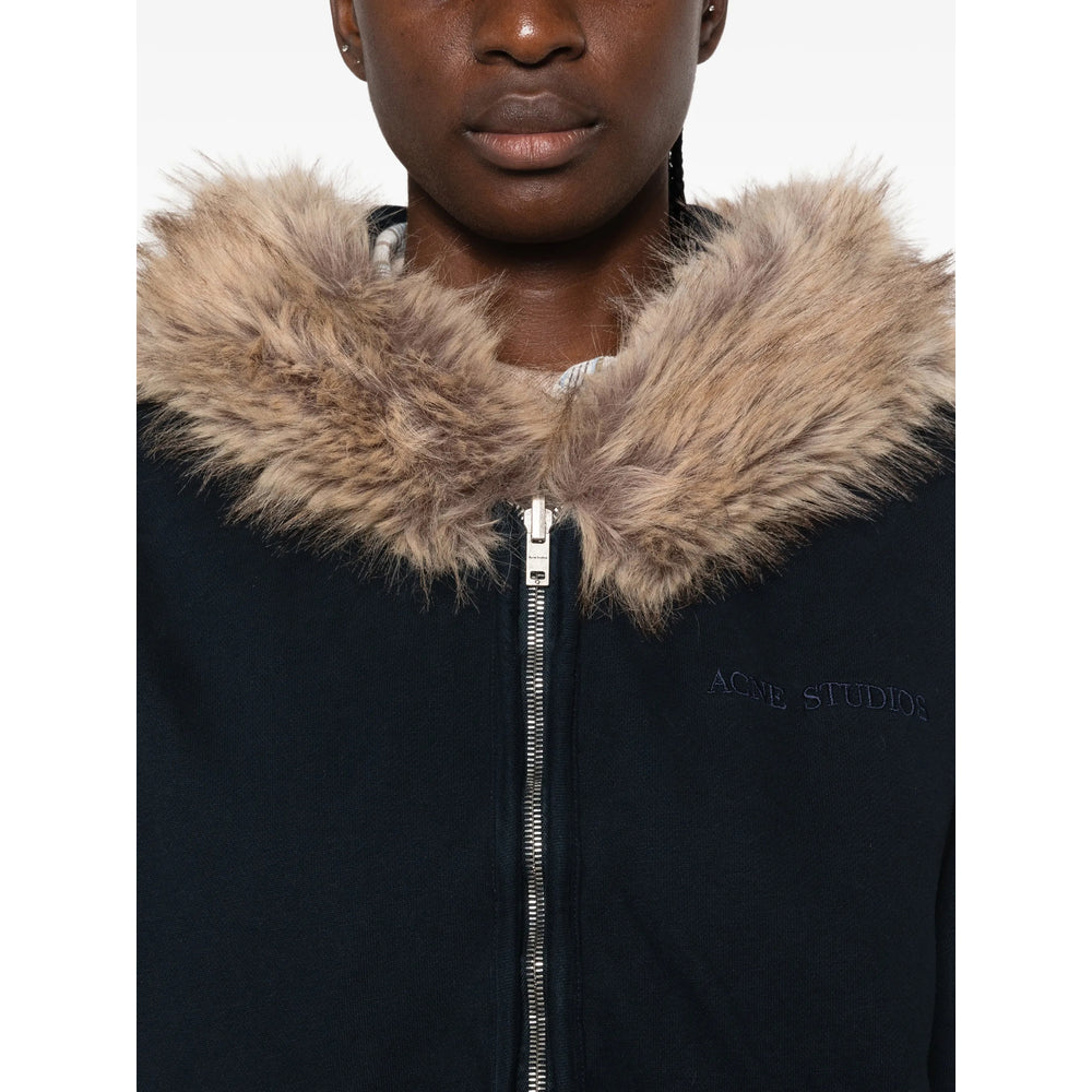 Acne Studios Blue Tops - Hoodies Women ACNE STUDIOS