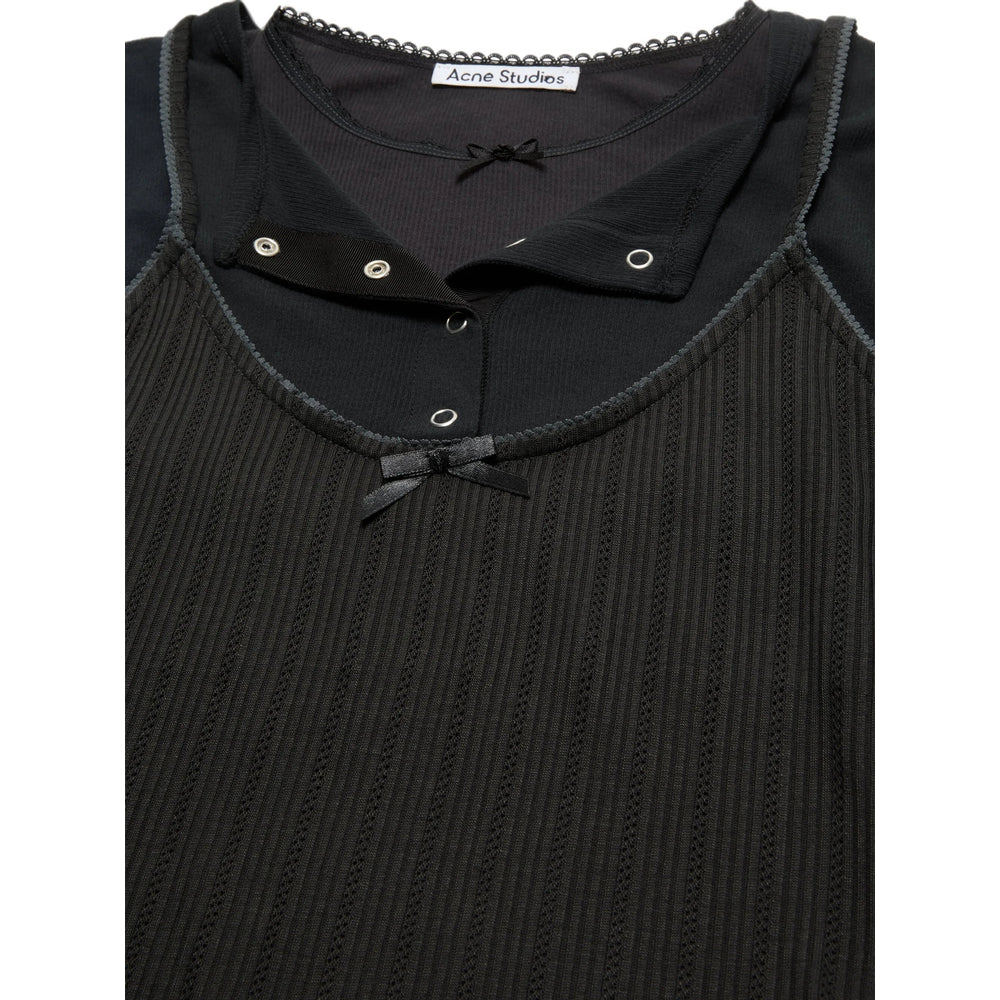 Acne Studios Black Tops - T-Shirts & Jerseys Women ACNE STUDIOS
