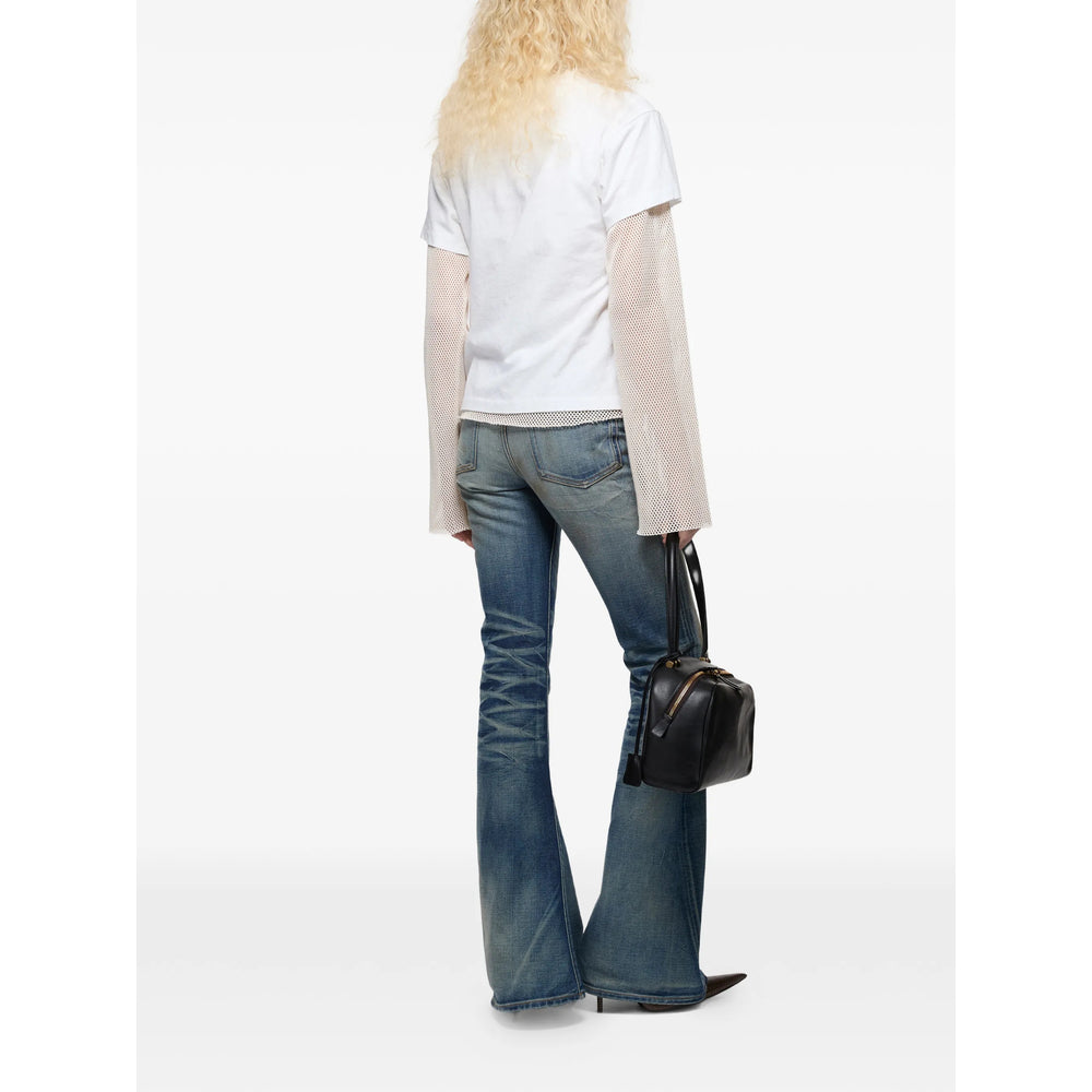 Acne Studios White Tops - T-Shirts & Jerseys Women ACNE STUDIOS