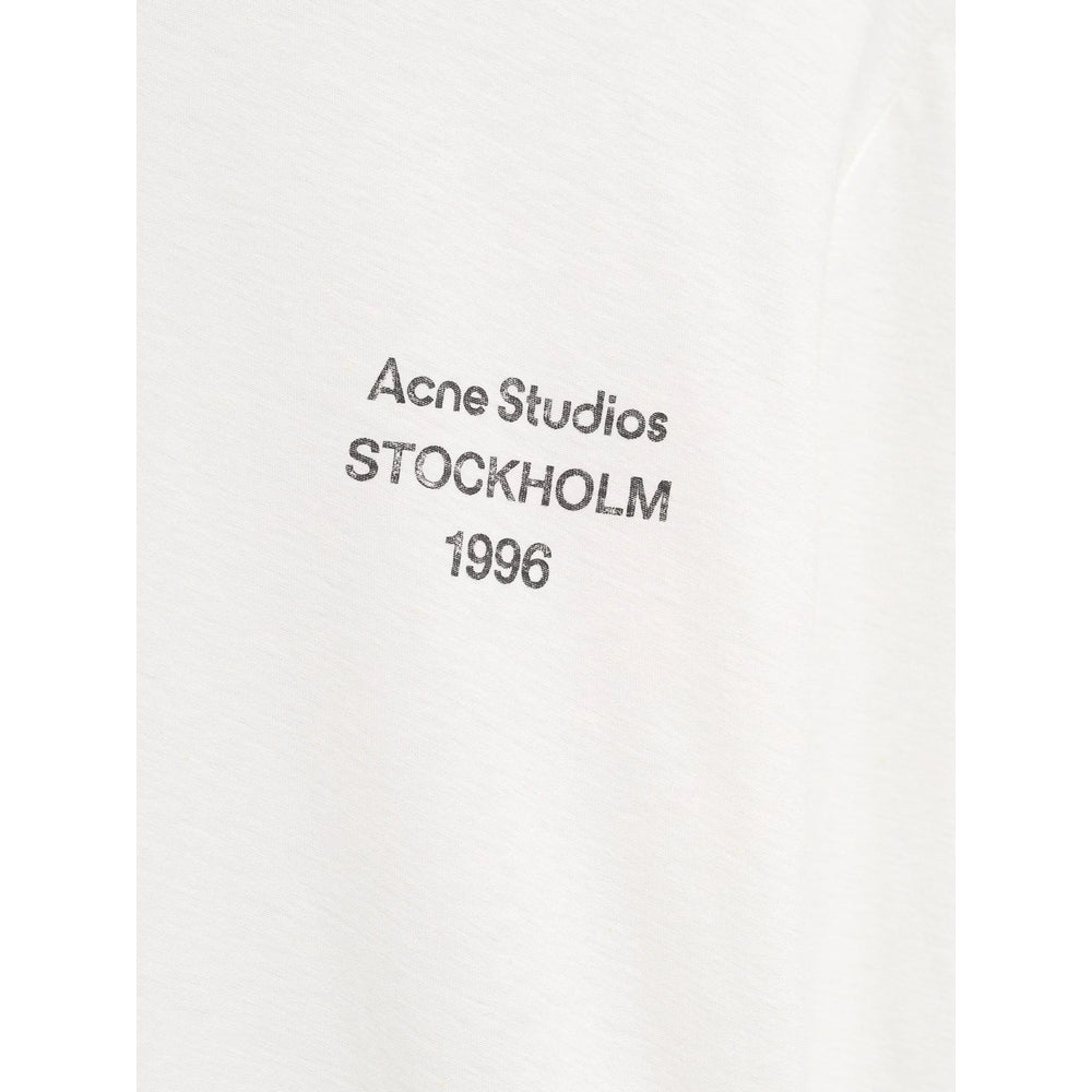 Acne Studios White T-Shirts & Vests - T-Shirts Men ACNE STUDIOS