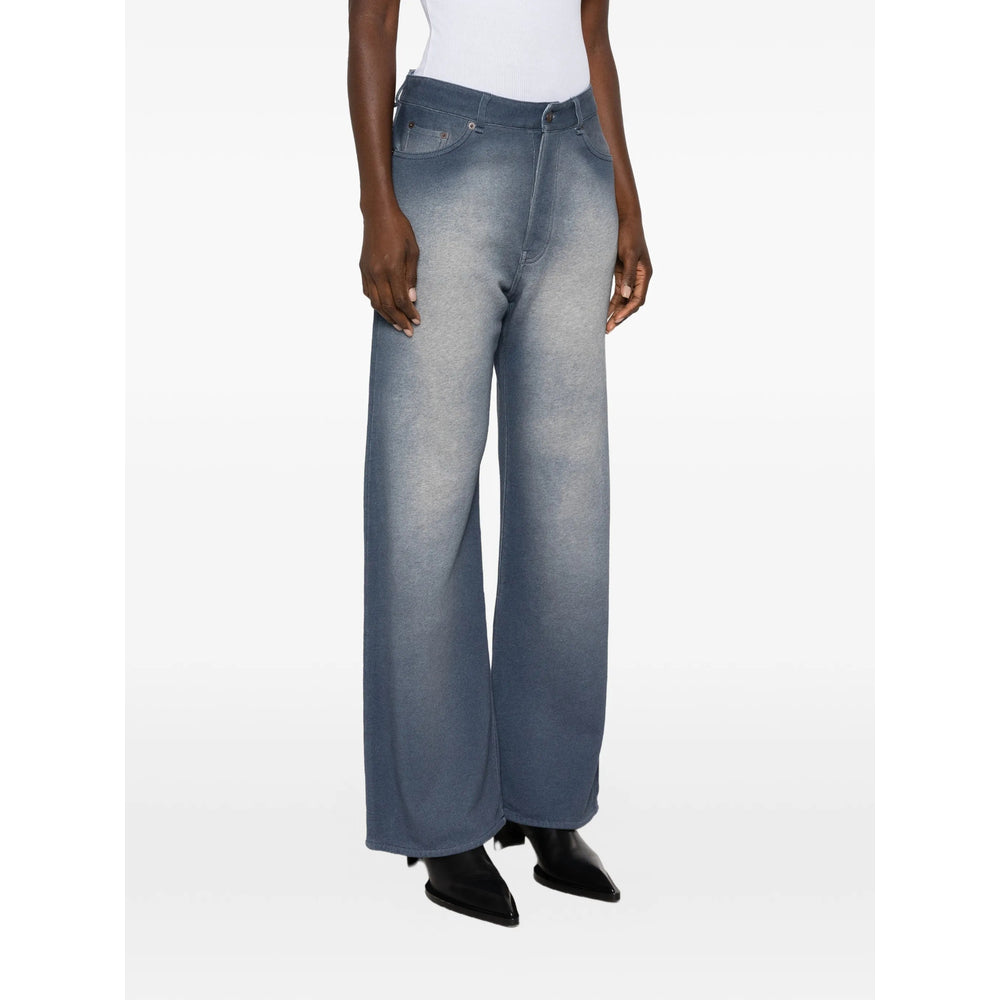 Acne Studios Blue Trousers - Palazzo Pants Women ACNE STUDIOS