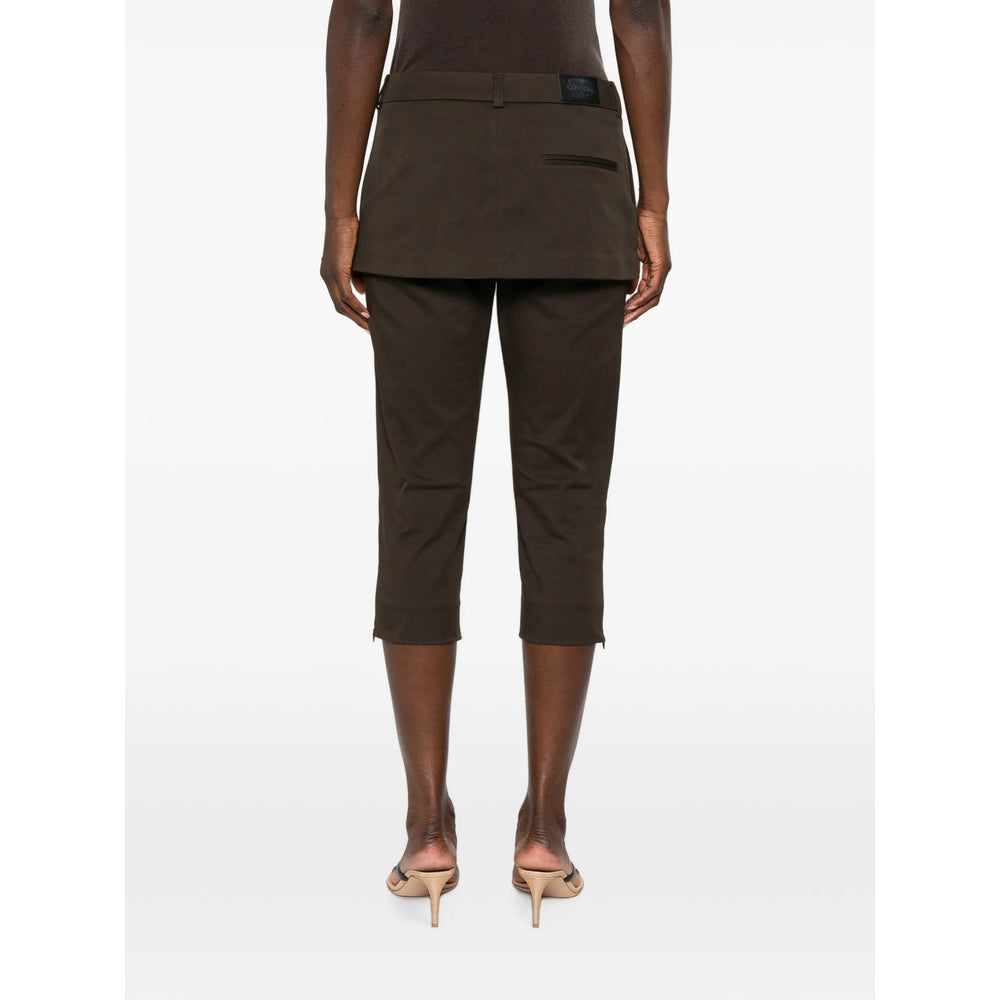 Acne Studios Brown Trousers - Cropped Trousers Women ACNE STUDIOS