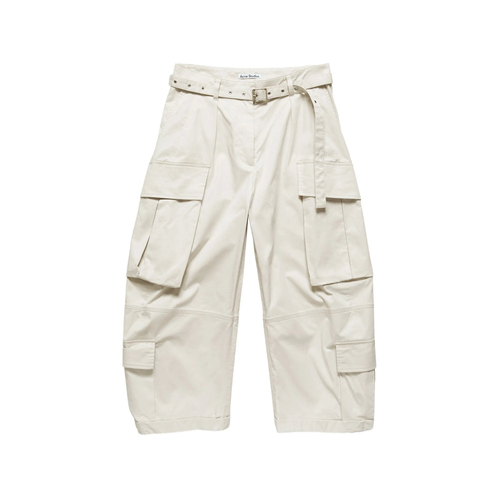 Acne Studios Neutrals Trousers - Straight Trousers Women ACNE STUDIOS