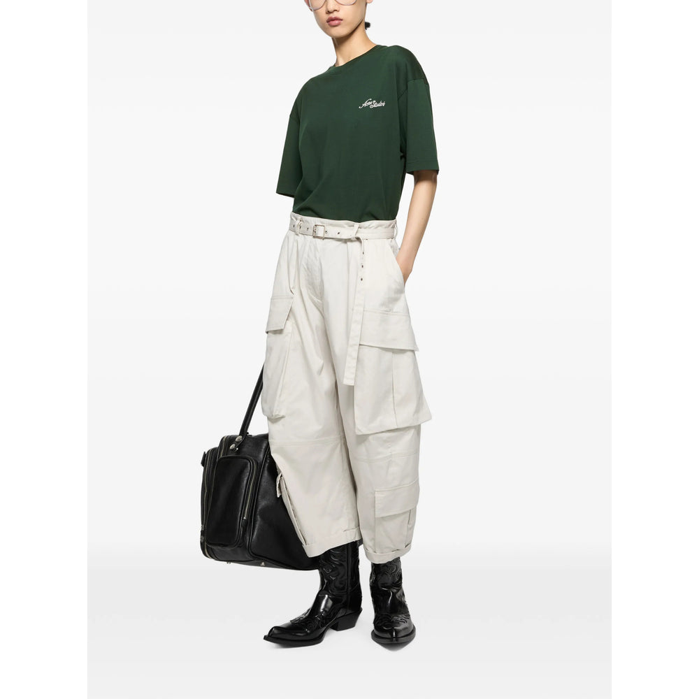 Acne Studios Neutrals Trousers - Straight Trousers Women ACNE STUDIOS