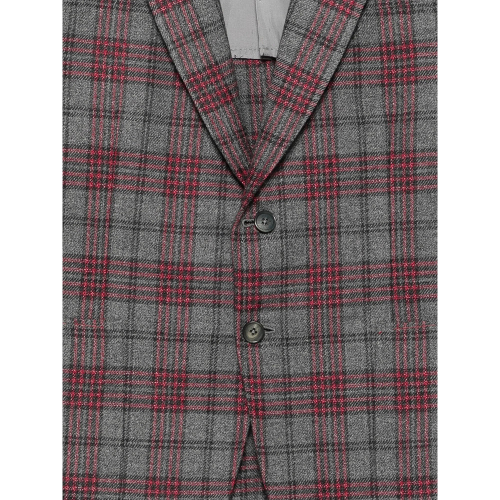 Isaia Grey Jackets - Blazers Men ISAIA