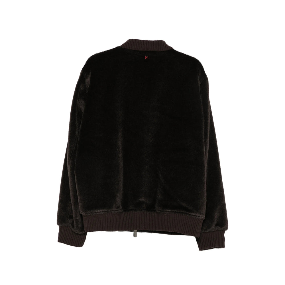 Isaia Brown Jackets - Bomber Jackets Men ISAIA