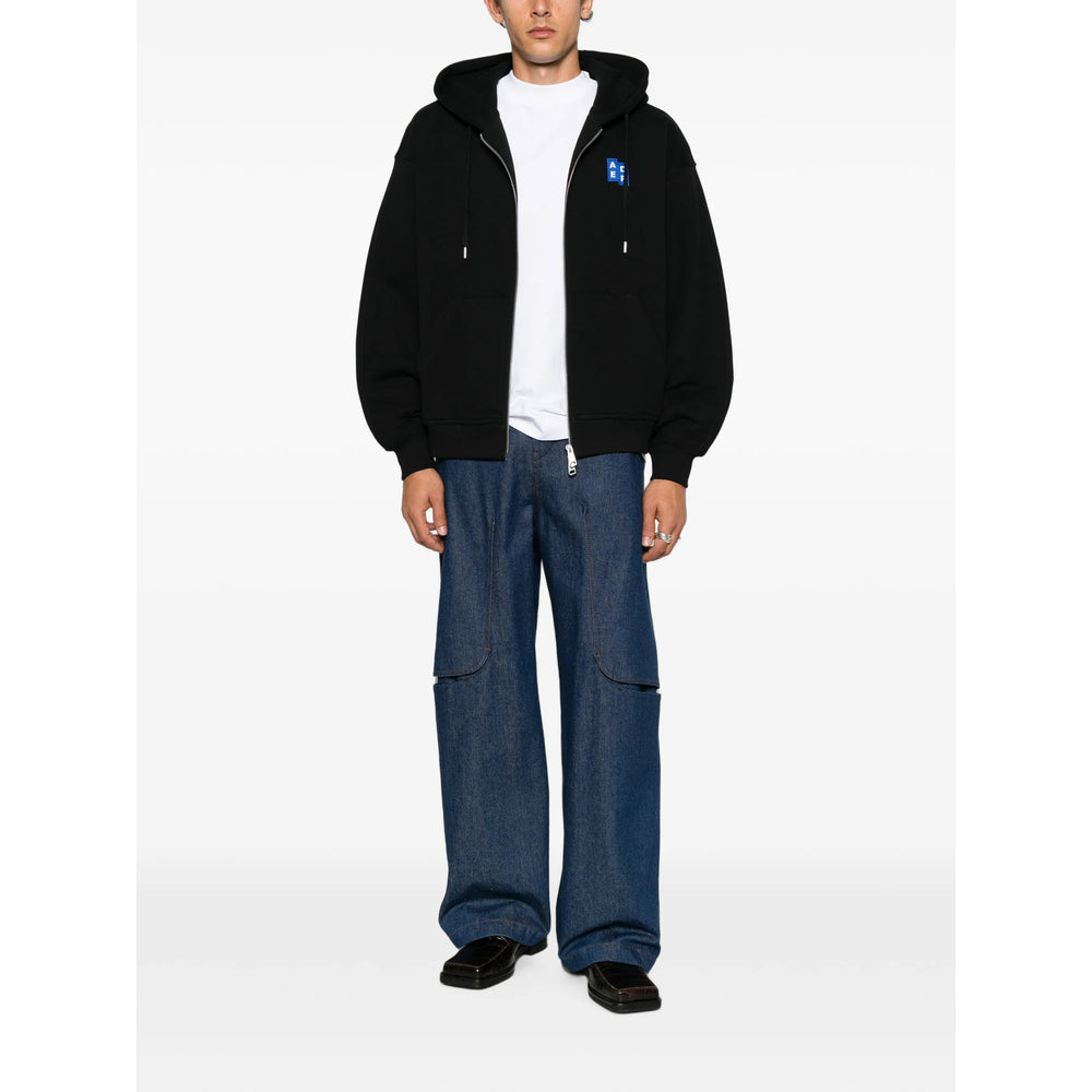 Ader Error Black Sweaters & Knitwear - Hoodies Men ADER ERROR