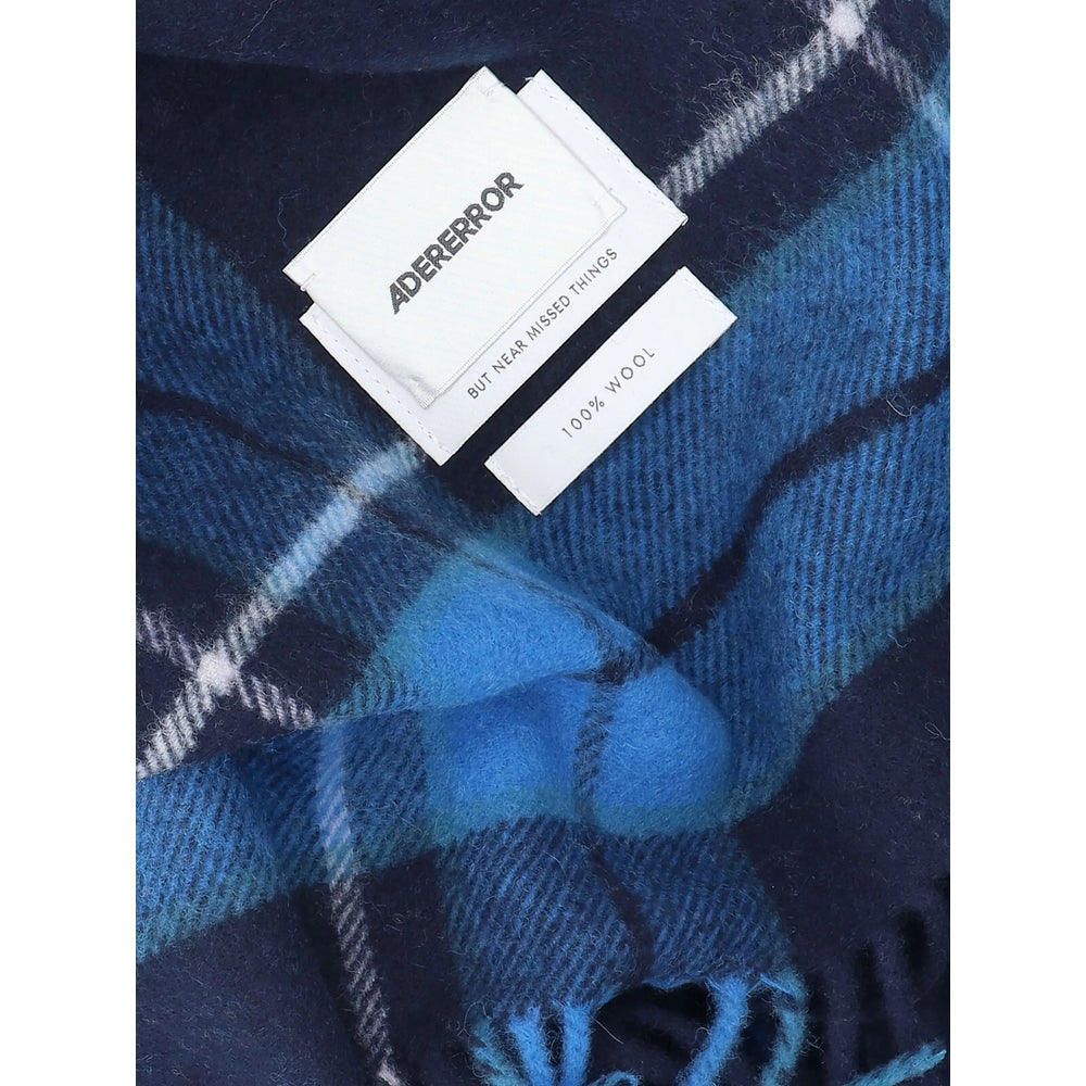 Ader Error Blue Scarves Men ADER ERROR