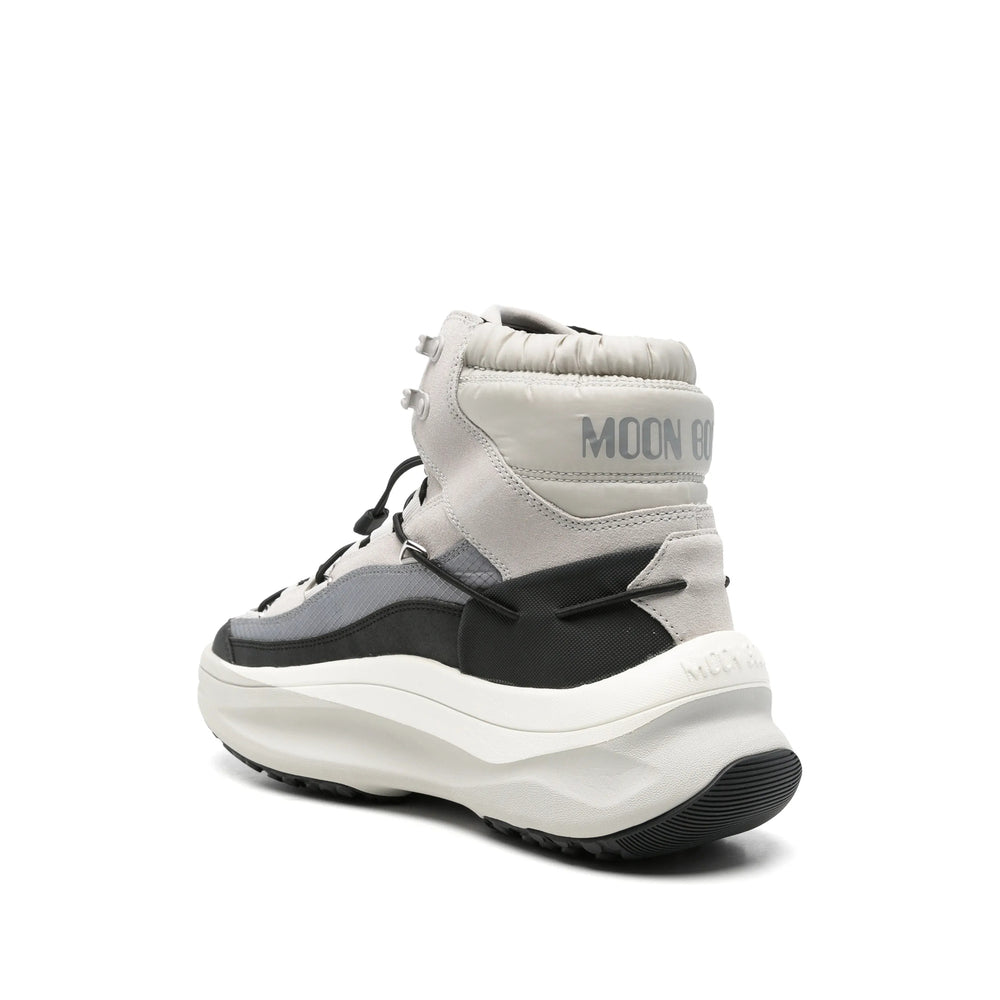 Moon Boot Grey Trainers - Hi-Tops Men MOON BOOT