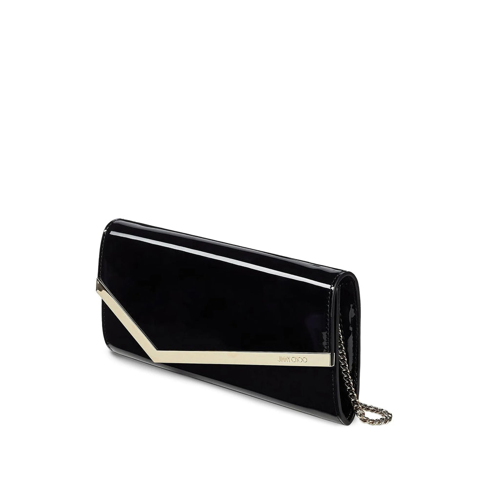Jimmy Choo Black Clutch Bags Women JIMMY CHOO