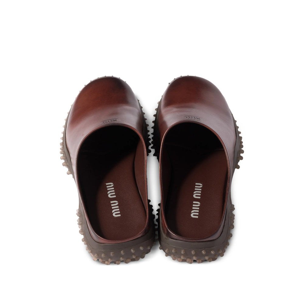 Miu Miu Brown Shoes Women MIU MIU
