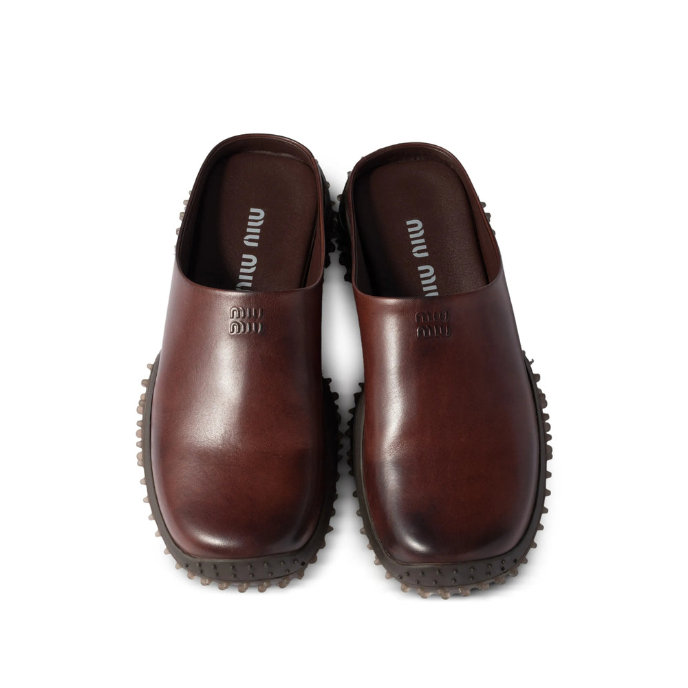 Miu Miu Brown Shoes Women MIU MIU