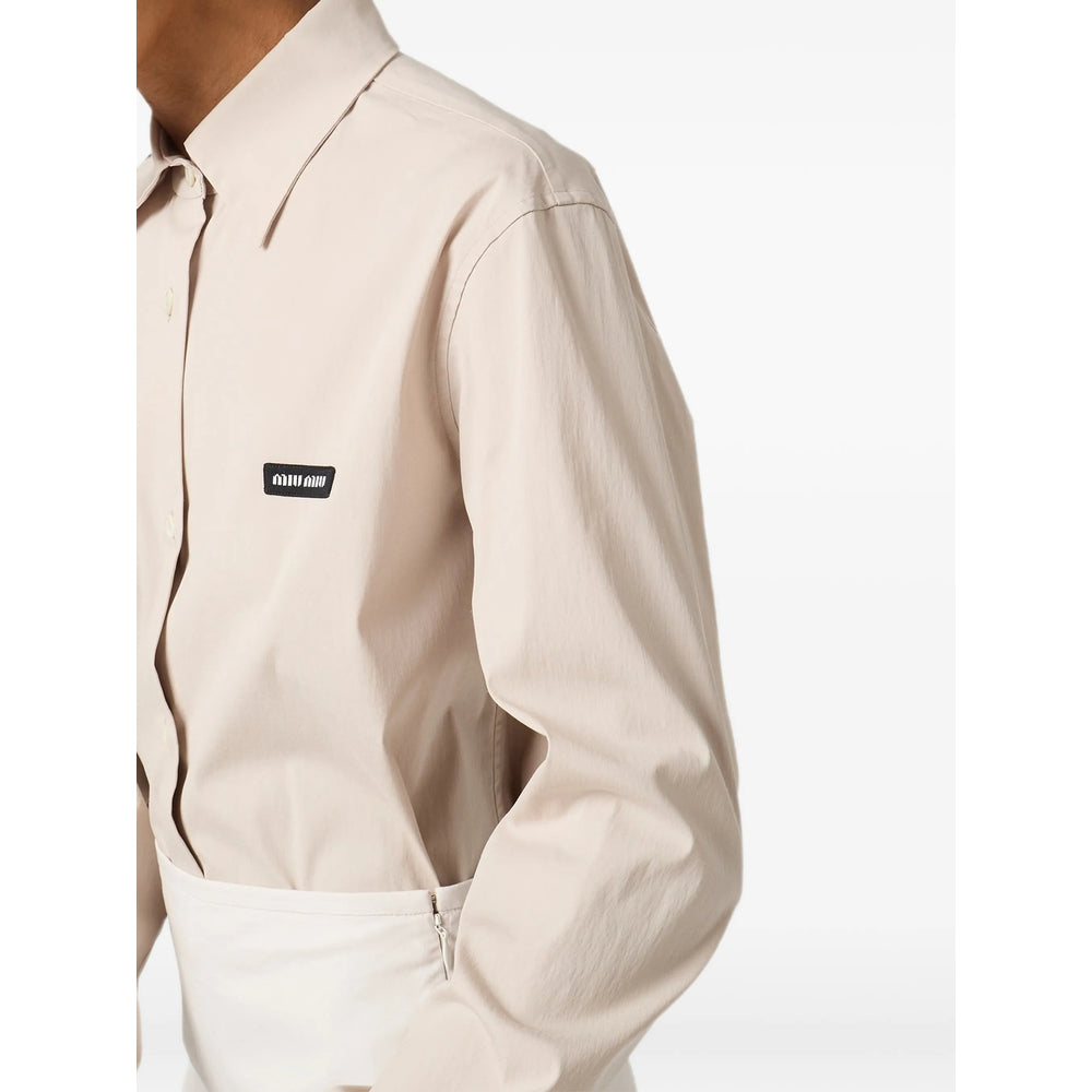 Miu Miu Neutrals Tops - Shirts Women MIU MIU