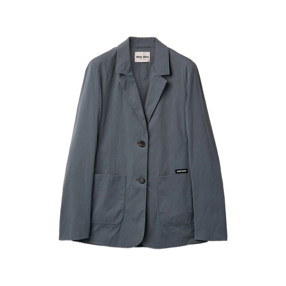 Miu Miu Grey Jackets - Blazers Women MIU MIU