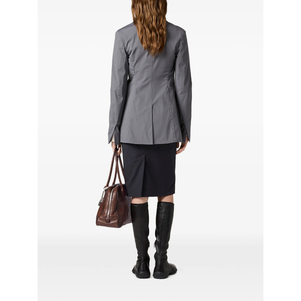 Miu Miu Grey Jackets - Blazers Women MIU MIU