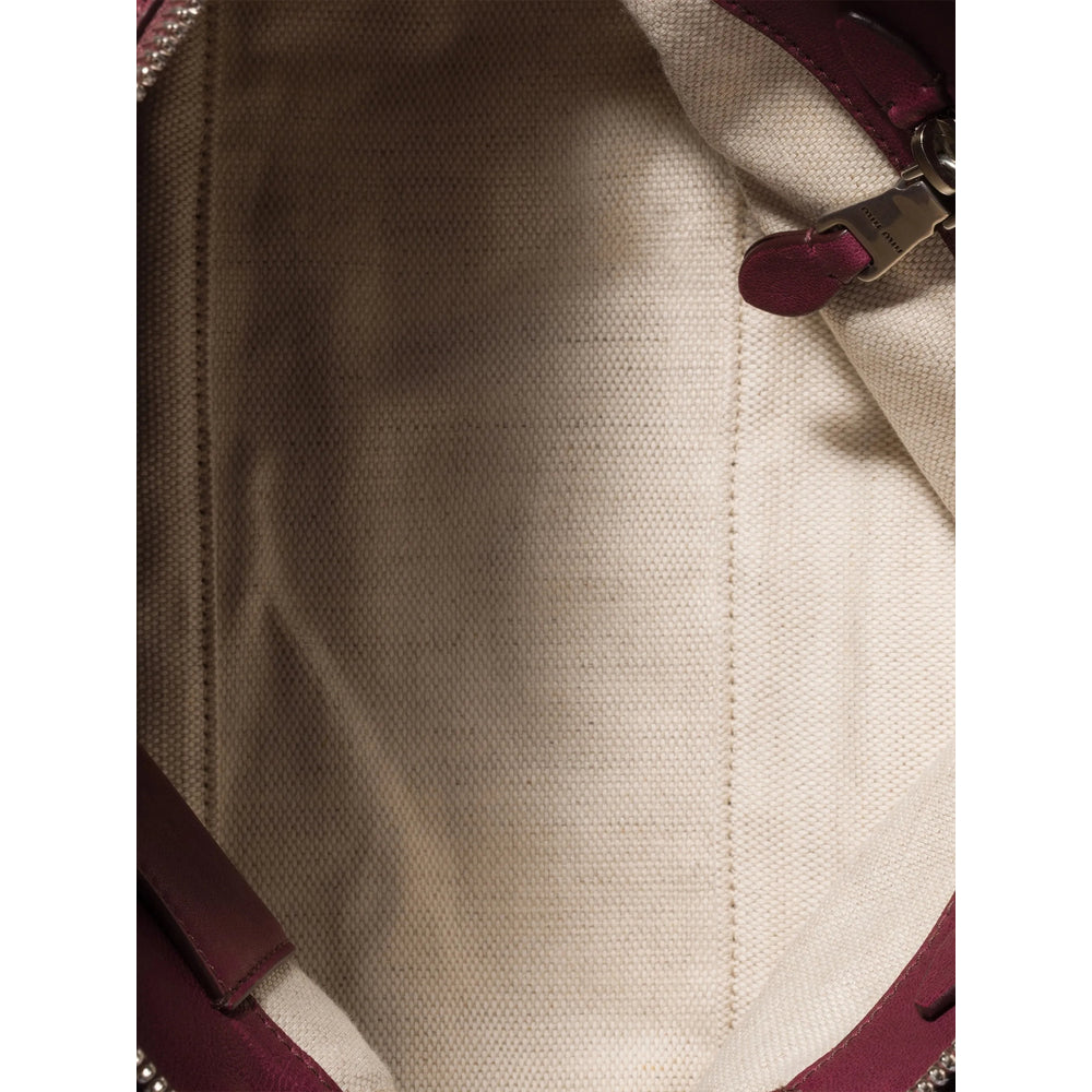 Miu Miu Red Shoulder Bags Women MIU MIU