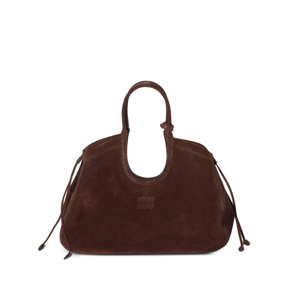Miu Miu Brown Tote Bags Women MIU MIU