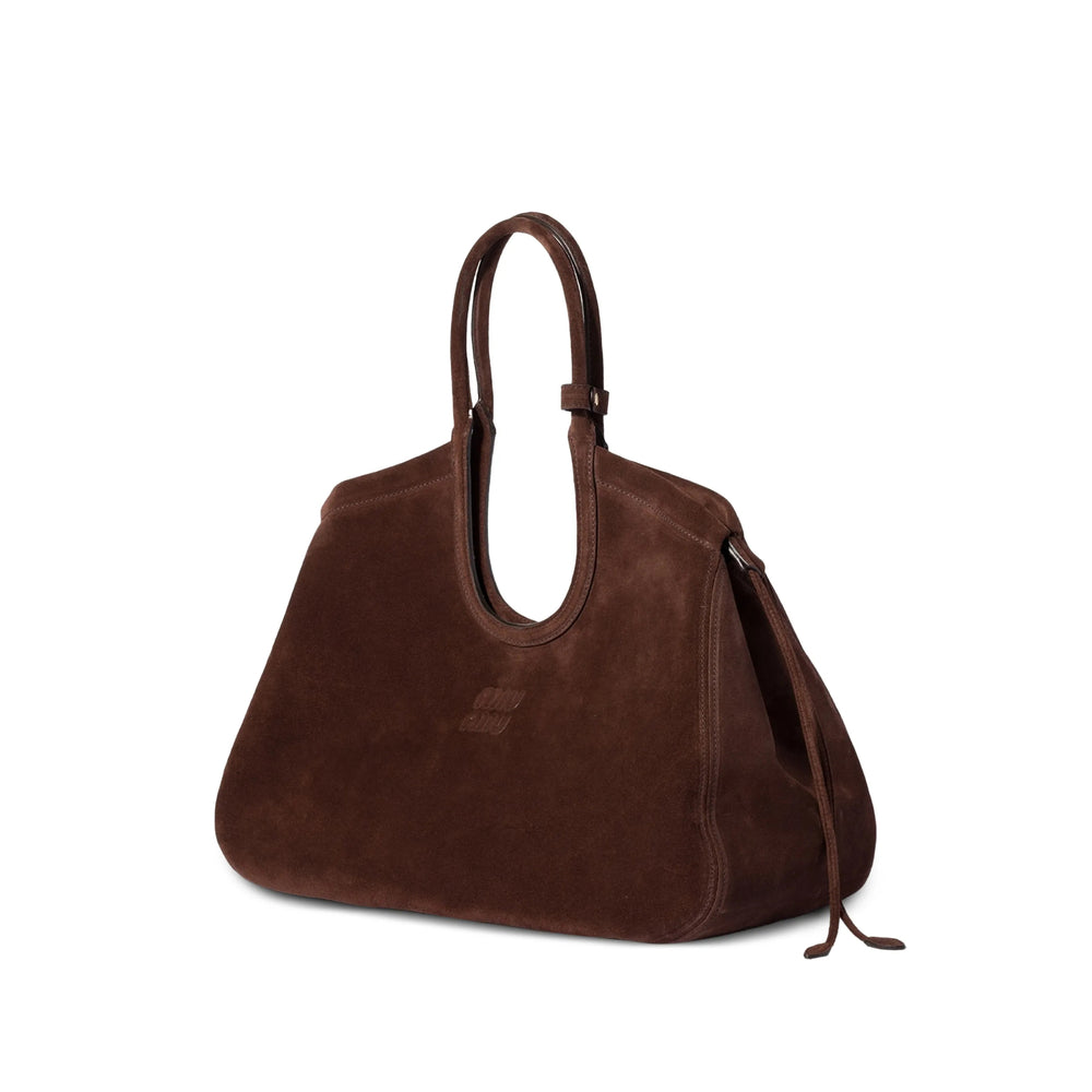 Miu Miu Brown Tote Bags Women MIU MIU